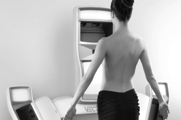 3D-scanning med Vectra av bröst