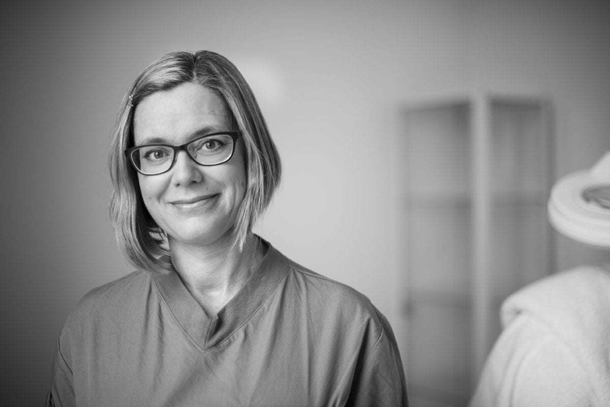 Operationssjuksköterska Cecilia Lidholm
